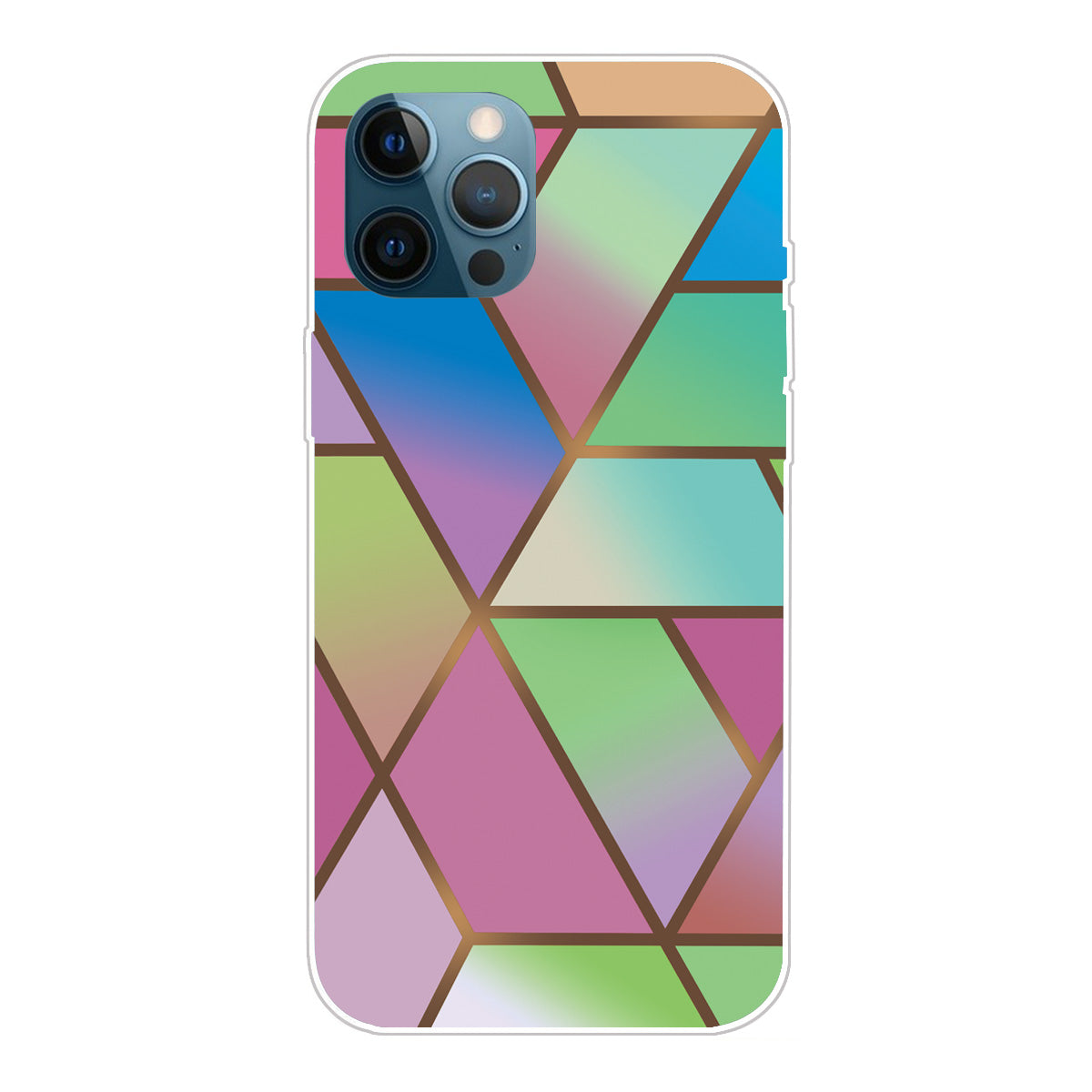 Abstract Marble Pattern Design TPU Back Shell for iPhone 13 Pro Max 6.7 inch