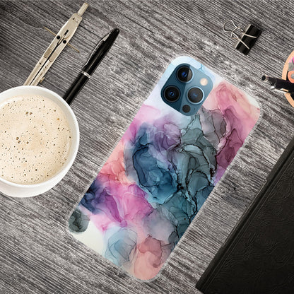 Abstract Marble Pattern Design TPU Back Shell for iPhone 13 Pro Max 6.7 inch
