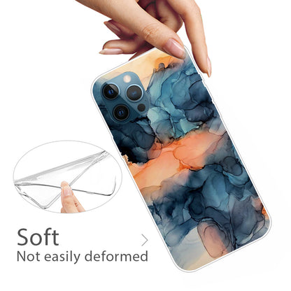 Abstract Marble Pattern Design TPU Back Shell for iPhone 13 Pro Max 6.7 inch