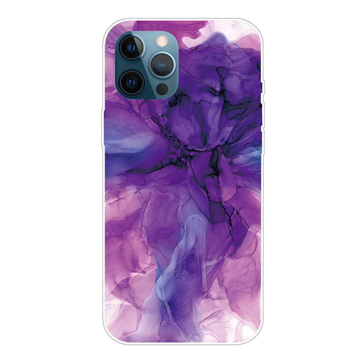 Abstract Marble Pattern Design TPU Back Shell for iPhone 13 Pro Max 6.7 inch