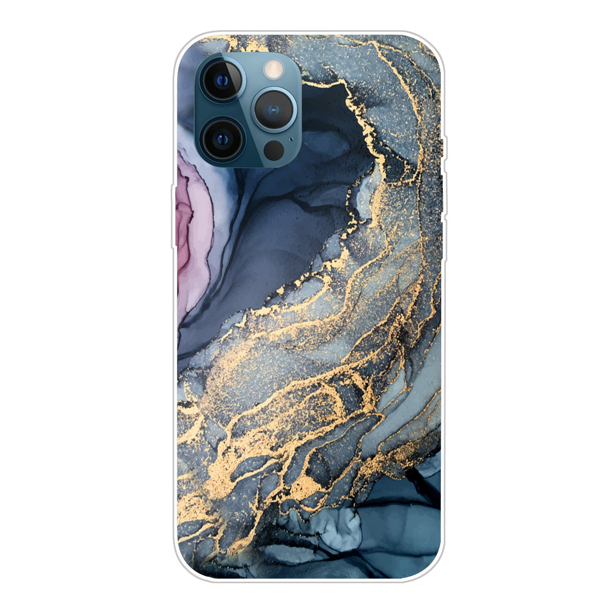 Abstract Marble Pattern Design TPU Back Shell for iPhone 13 Pro Max 6.7 inch