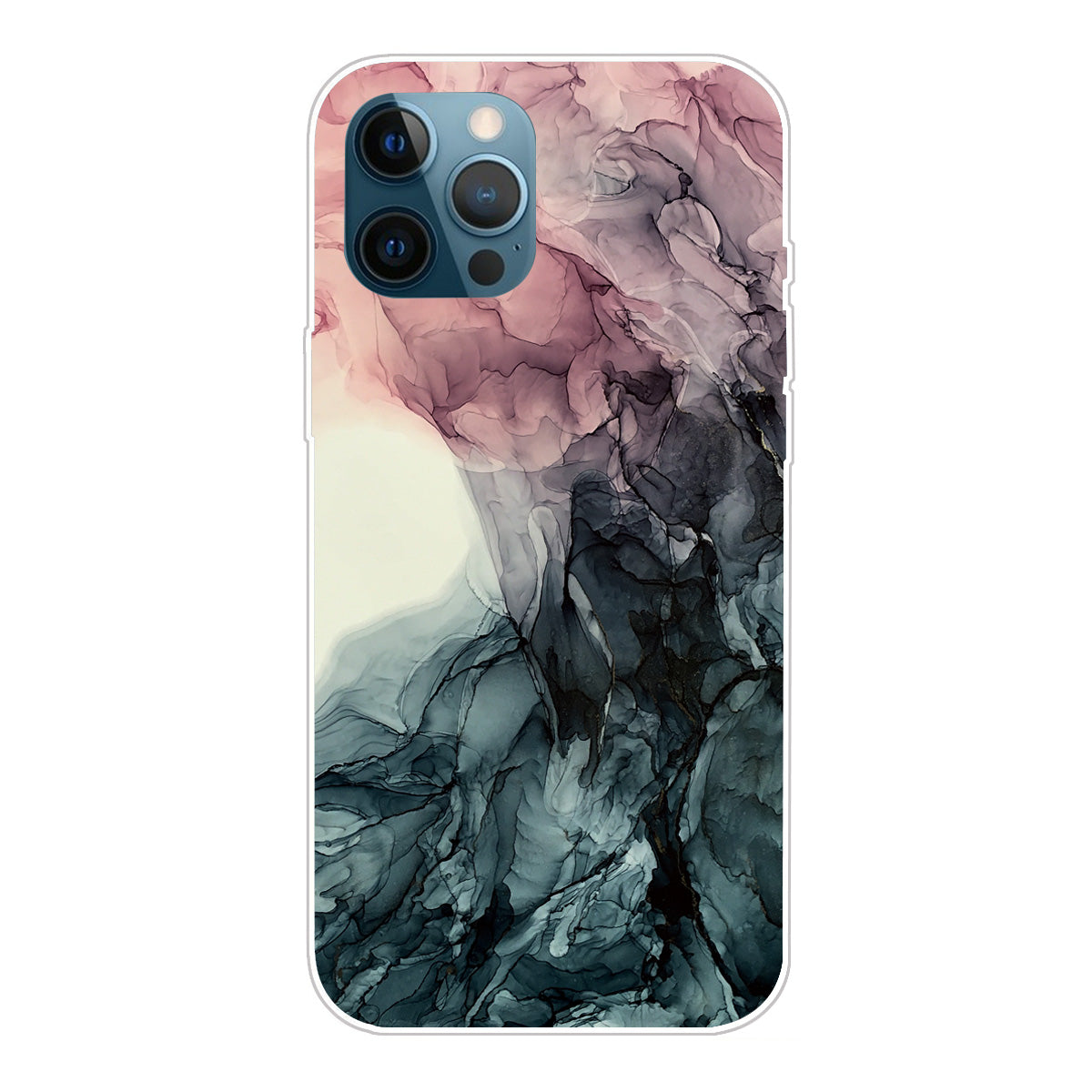 Abstract Marble Pattern Design TPU Back Shell for iPhone 13 Pro Max 6.7 inch