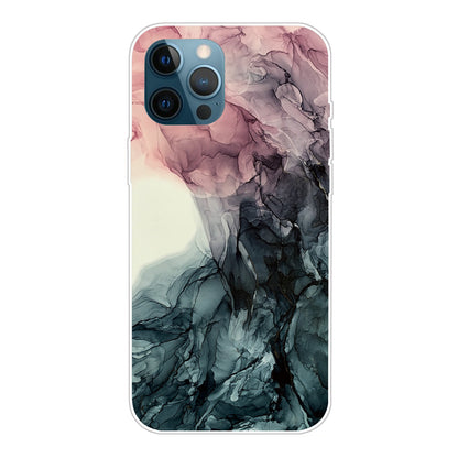 Abstract Marble Pattern Design TPU Back Shell for iPhone 13 Pro Max 6.7 inch