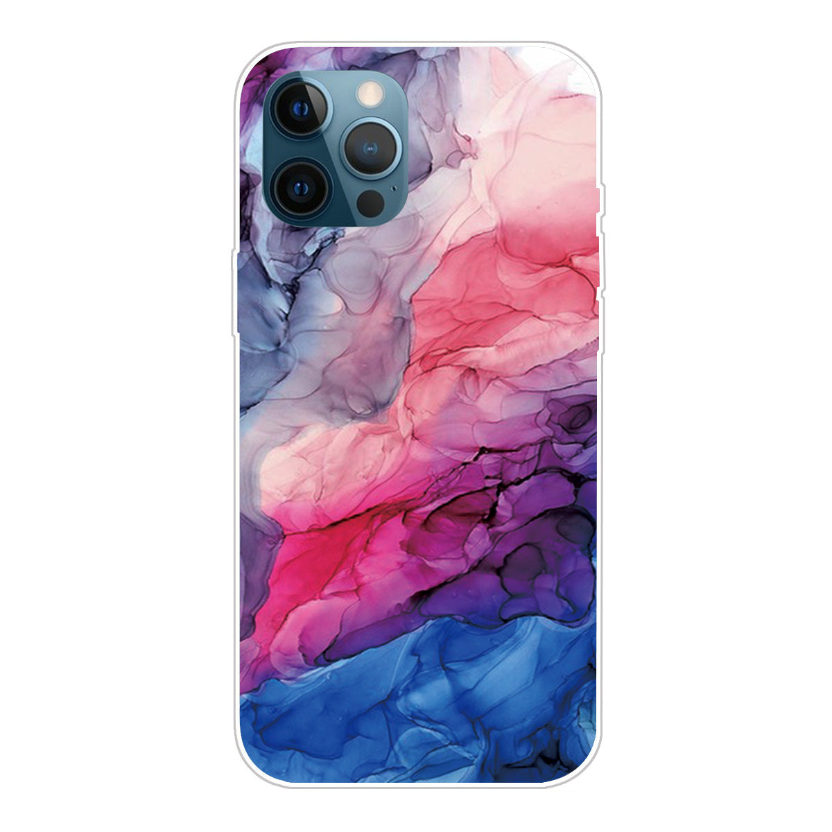 Abstract Marble Pattern Design TPU Back Shell for iPhone 13 Pro Max 6.7 inch