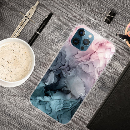 Abstract Marble Pattern Design TPU Back Shell for iPhone 13 Pro Max 6.7 inch