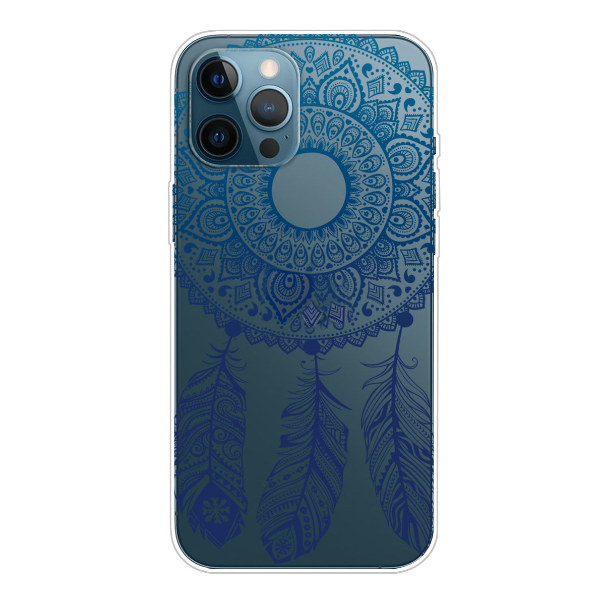 Clear Cute Pattern Printing Design Slim Lightweight Protective Bumper Cover for iPhone 13 Pro Max 6.7 inch