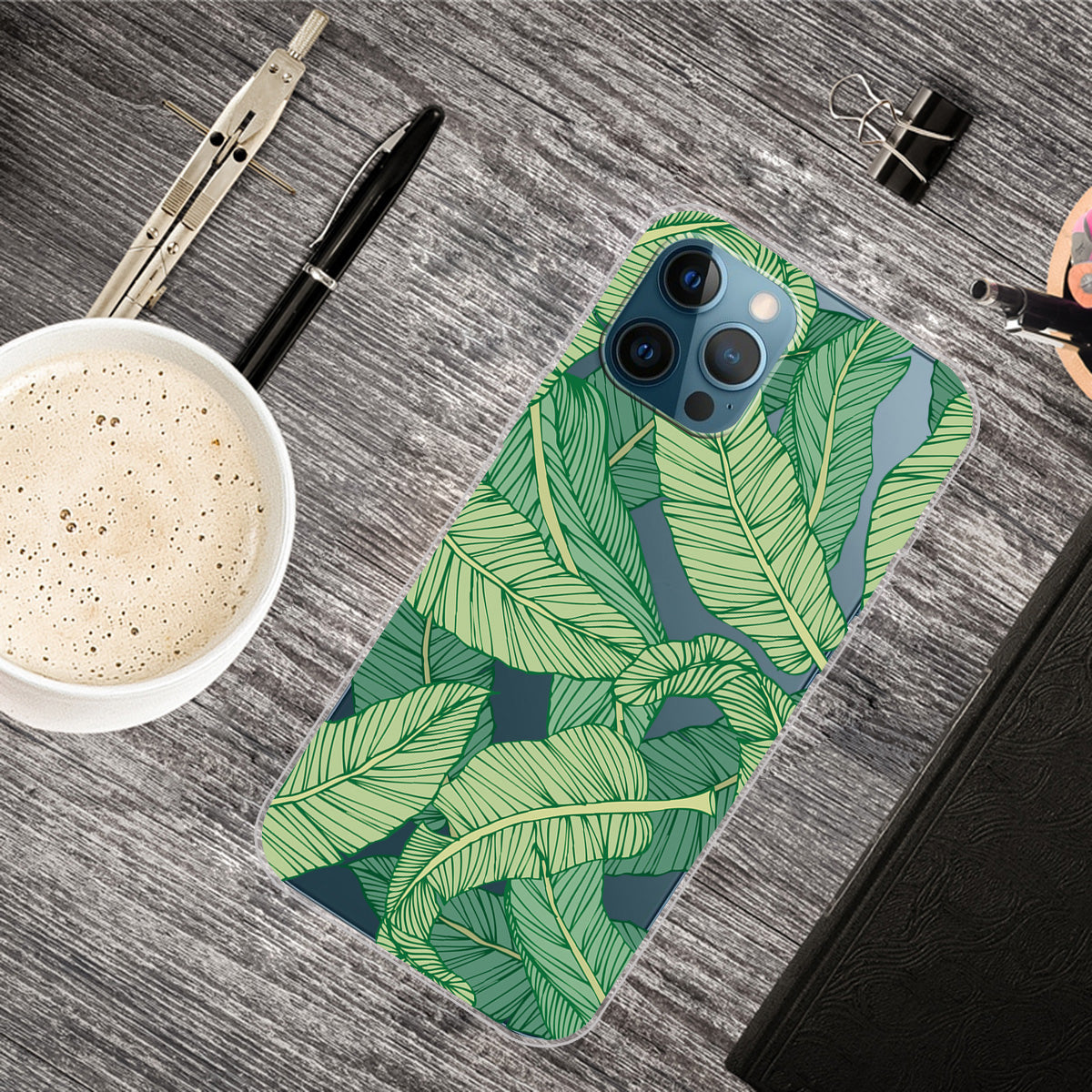 Clear Cute Pattern Printing Design Slim Lightweight Protective Bumper Cover for iPhone 13 Pro Max 6.7 inch