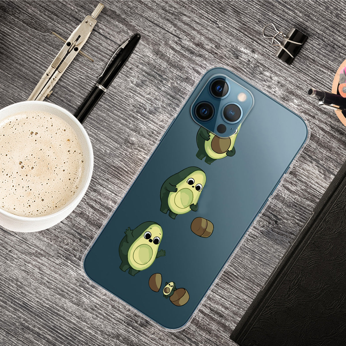 Ultra Slim Pattern Printing Flexible Light Weight TPU Protective Case for iPhone 13 Pro Max 6.7 inch