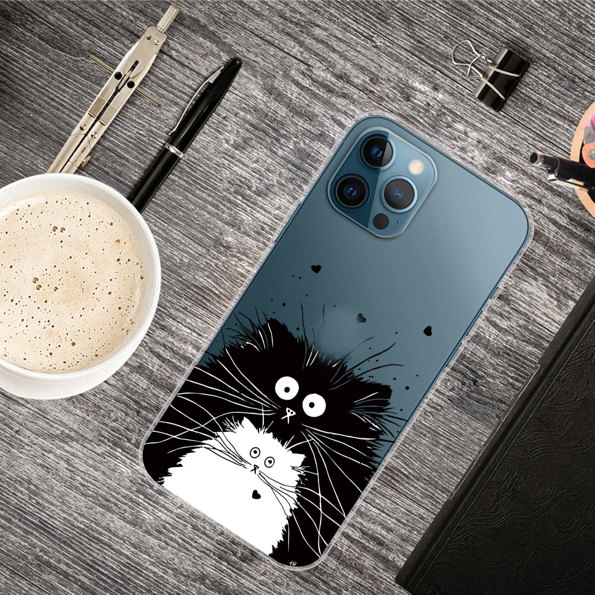 Ultra Slim Pattern Printing Flexible Light Weight TPU Protective Case for iPhone 13 Pro Max 6.7 inch