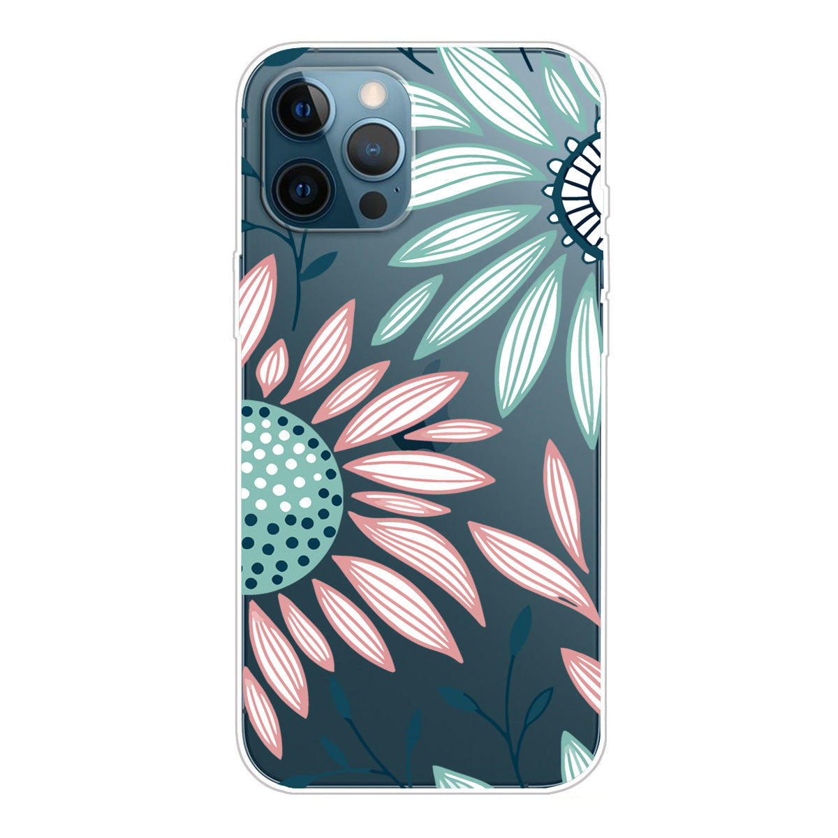 Ultra Slim Pattern Printing Flexible Light Weight TPU Protective Case for iPhone 13 Pro Max 6.7 inch
