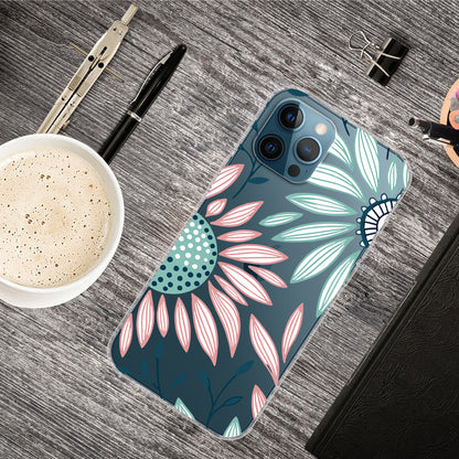 Ultra Slim Pattern Printing Flexible Light Weight TPU Protective Case for iPhone 13 Pro Max 6.7 inch