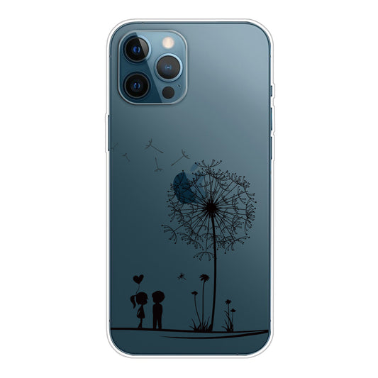 Ultra Slim Pattern Printing Flexible Light Weight TPU Protective Case for iPhone 13 Pro Max 6.7 inch