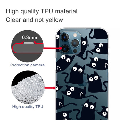 Ultra Slim Pattern Printing Flexible Light Weight TPU Protective Case for iPhone 13 Pro Max 6.7 inch