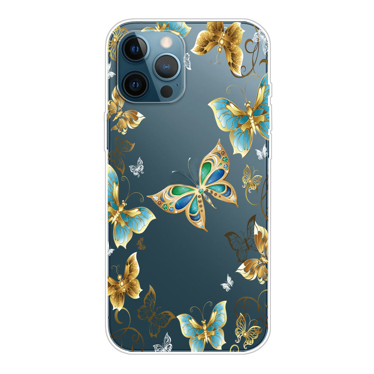 Ultra Slim Pattern Printing Flexible Light Weight TPU Protective Case for iPhone 13 Pro Max 6.7 inch