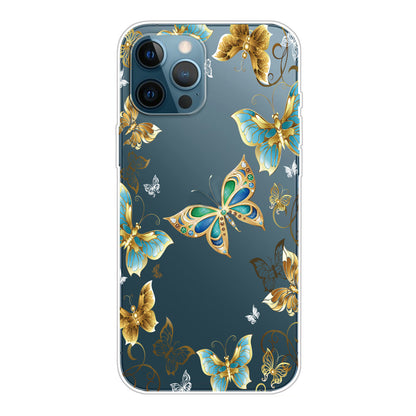 Ultra Slim Pattern Printing Flexible Light Weight TPU Protective Case for iPhone 13 Pro Max 6.7 inch