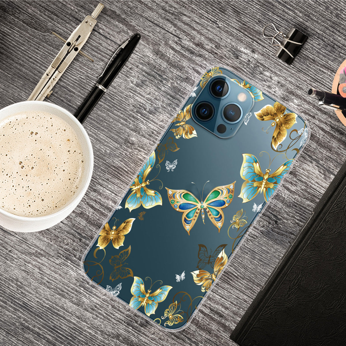 Ultra Slim Pattern Printing Flexible Light Weight TPU Protective Case for iPhone 13 Pro Max 6.7 inch