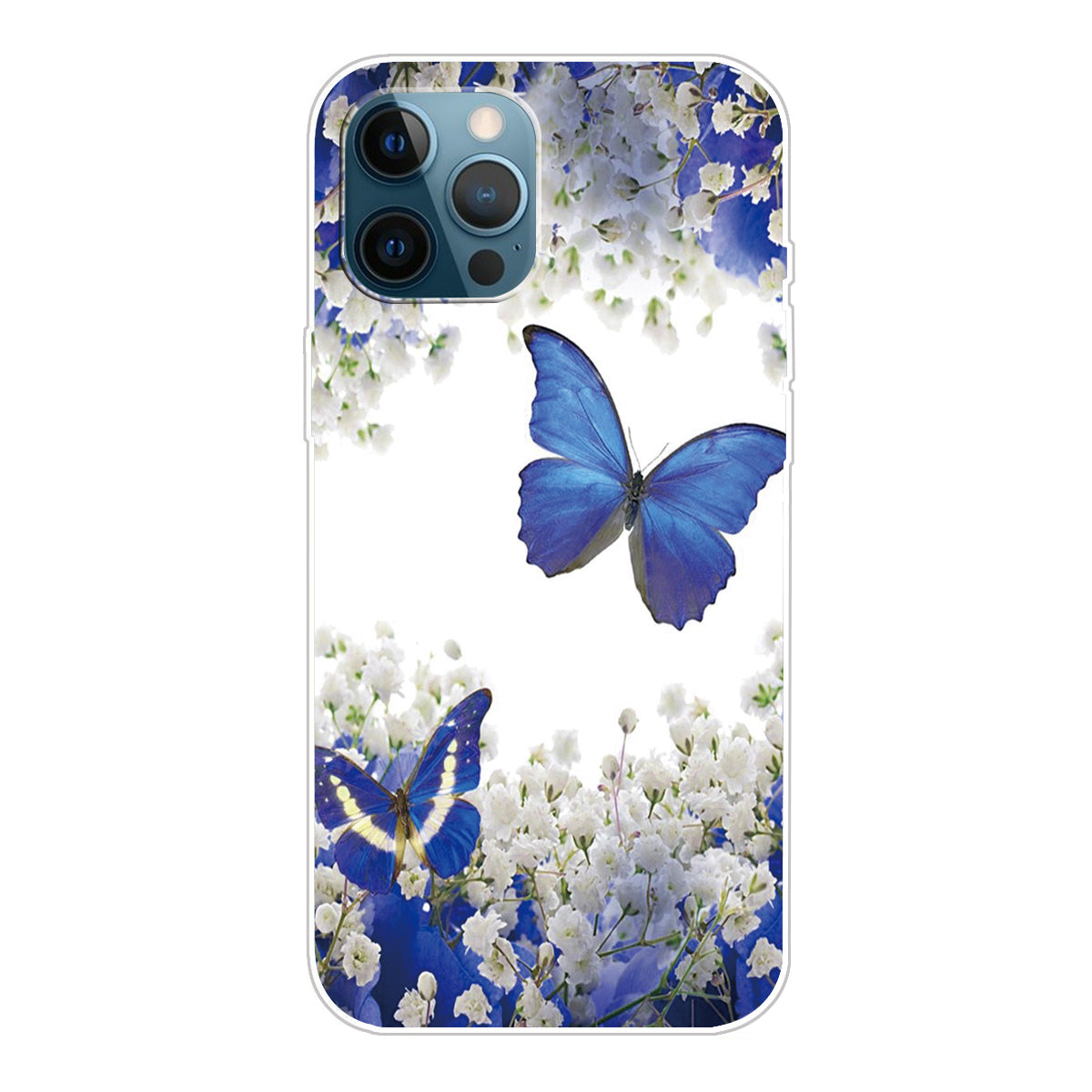 Ultra Slim Pattern Printing Flexible Light Weight TPU Protective Case for iPhone 13 Pro Max 6.7 inch