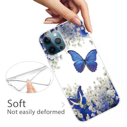 Ultra Slim Pattern Printing Flexible Light Weight TPU Protective Case for iPhone 13 Pro Max 6.7 inch
