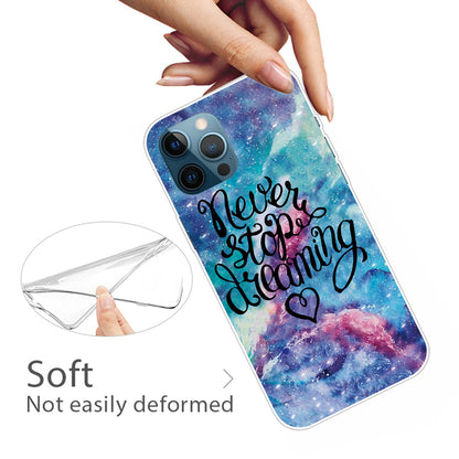 Shockproof Anti-Drop Soft TPU Printing Pattern Printing Protective Phone Case for iPhone 13 Pro Max 6.7 inch