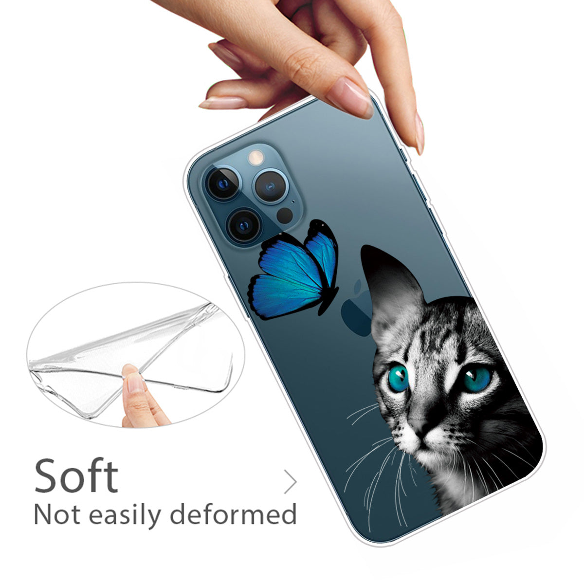 Shockproof Anti-Drop Soft TPU Printing Pattern Printing Protective Phone Case for iPhone 13 Pro Max 6.7 inch