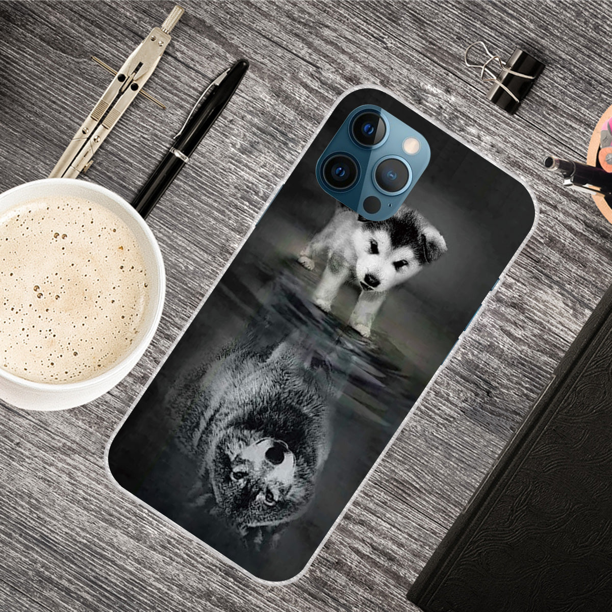 Shockproof Anti-Drop Soft TPU Printing Pattern Printing Protective Phone Case for iPhone 13 Pro Max 6.7 inch