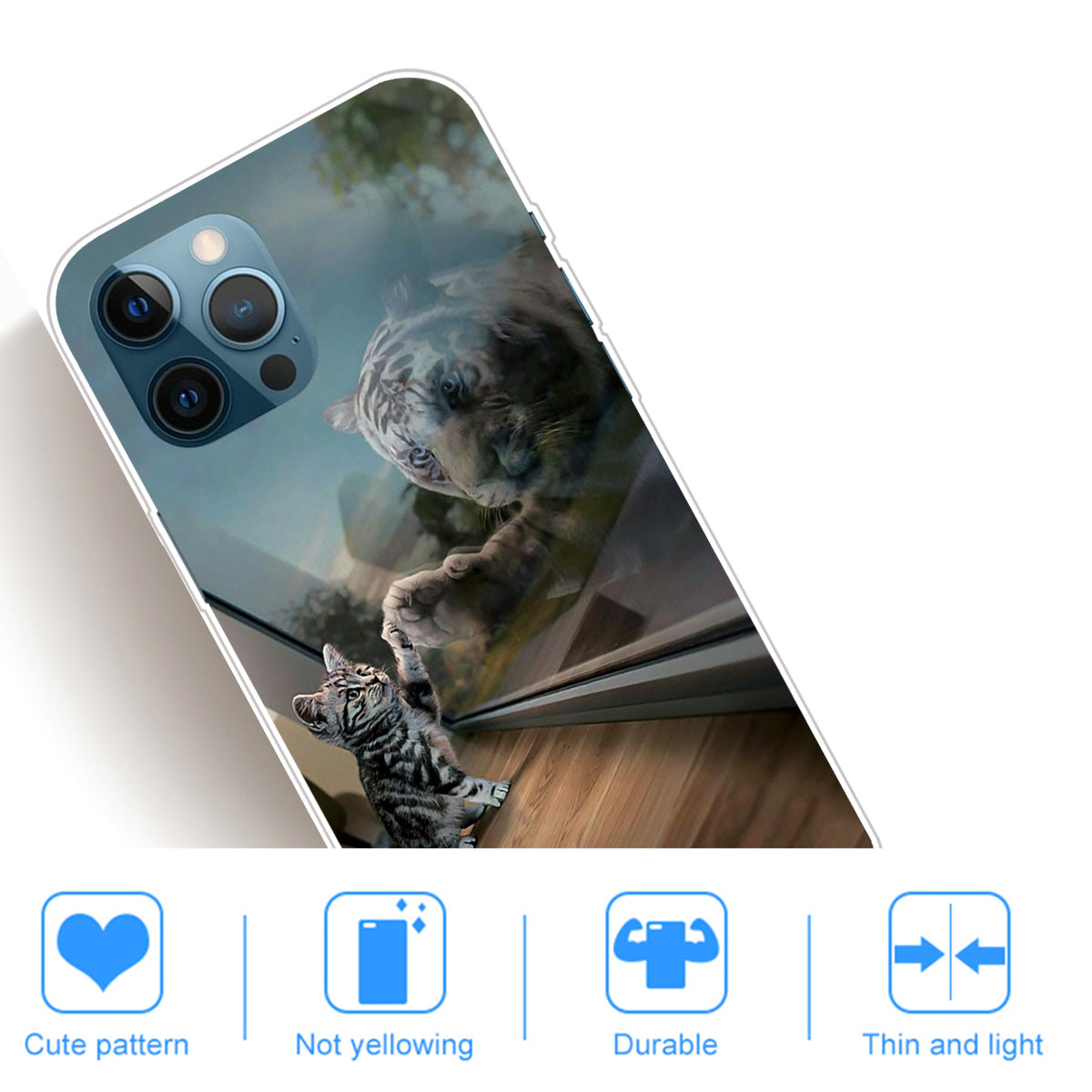 Shockproof Anti-Drop Soft TPU Printing Pattern Printing Protective Phone Case for iPhone 13 Pro Max 6.7 inch