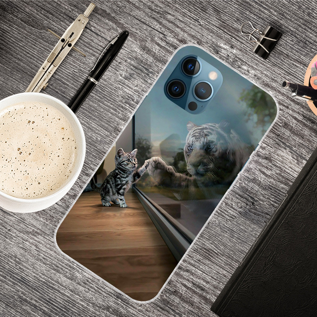 Shockproof Anti-Drop Soft TPU Printing Pattern Printing Protective Phone Case for iPhone 13 Pro Max 6.7 inch