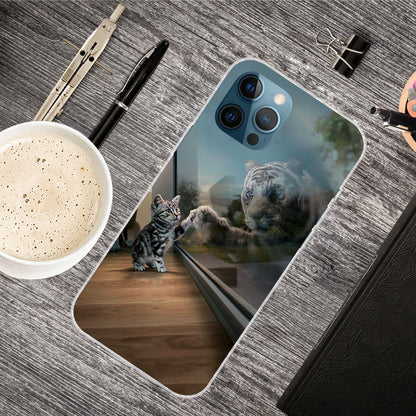 Shockproof Anti-Drop Soft TPU Printing Pattern Printing Protective Phone Case for iPhone 13 Pro Max 6.7 inch
