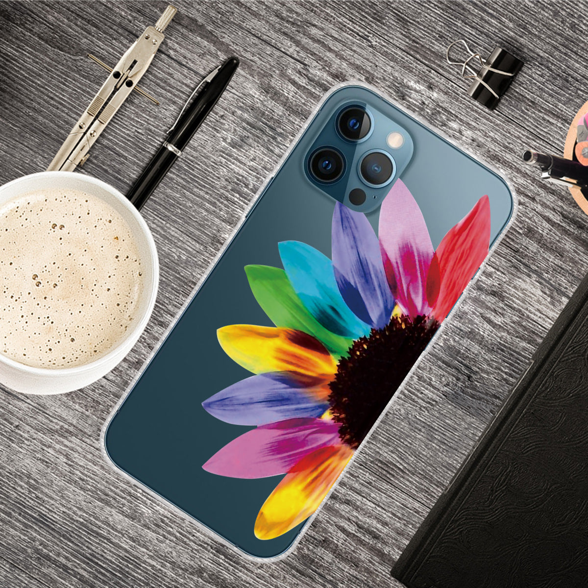 Shockproof Anti-Drop Soft TPU Printing Pattern Printing Protective Phone Case for iPhone 13 Pro Max 6.7 inch