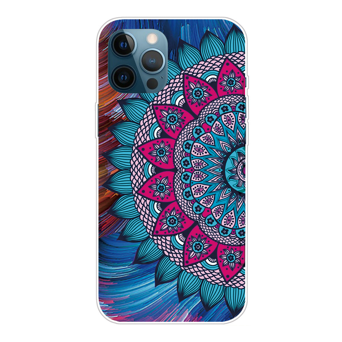 Shockproof Anti-Drop Soft TPU Printing Pattern Printing Protective Phone Case for iPhone 13 Pro Max 6.7 inch