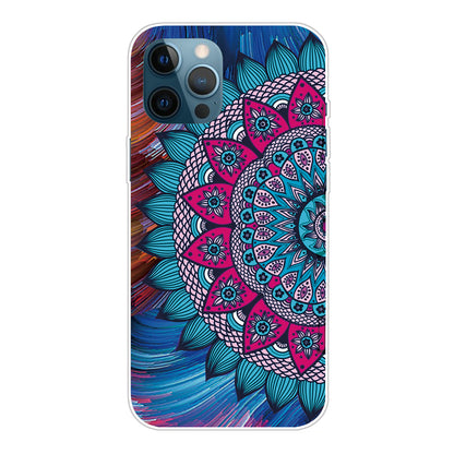 Shockproof Anti-Drop Soft TPU Printing Pattern Printing Protective Phone Case for iPhone 13 Pro Max 6.7 inch