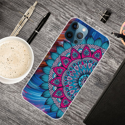 Shockproof Anti-Drop Soft TPU Printing Pattern Printing Protective Phone Case for iPhone 13 Pro Max 6.7 inch