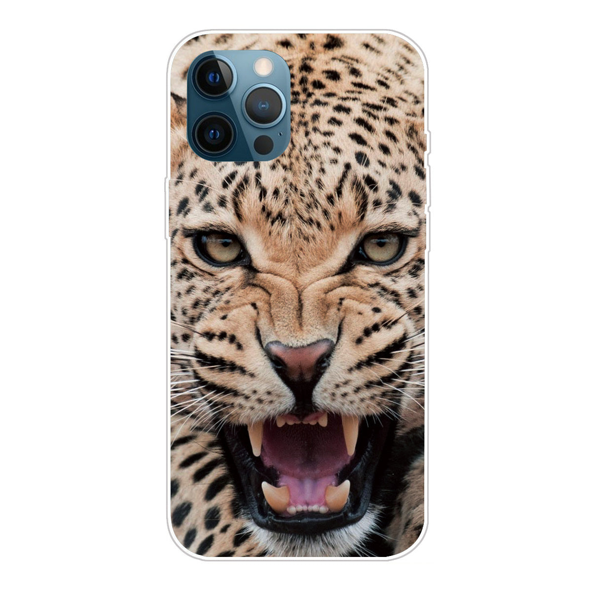 Clear Pattern Printing Design Case Soft Flexible TPU Anti-Yellowing Thin Shockproof Protective Cover for iPhone 13 Pro 6.1 inch