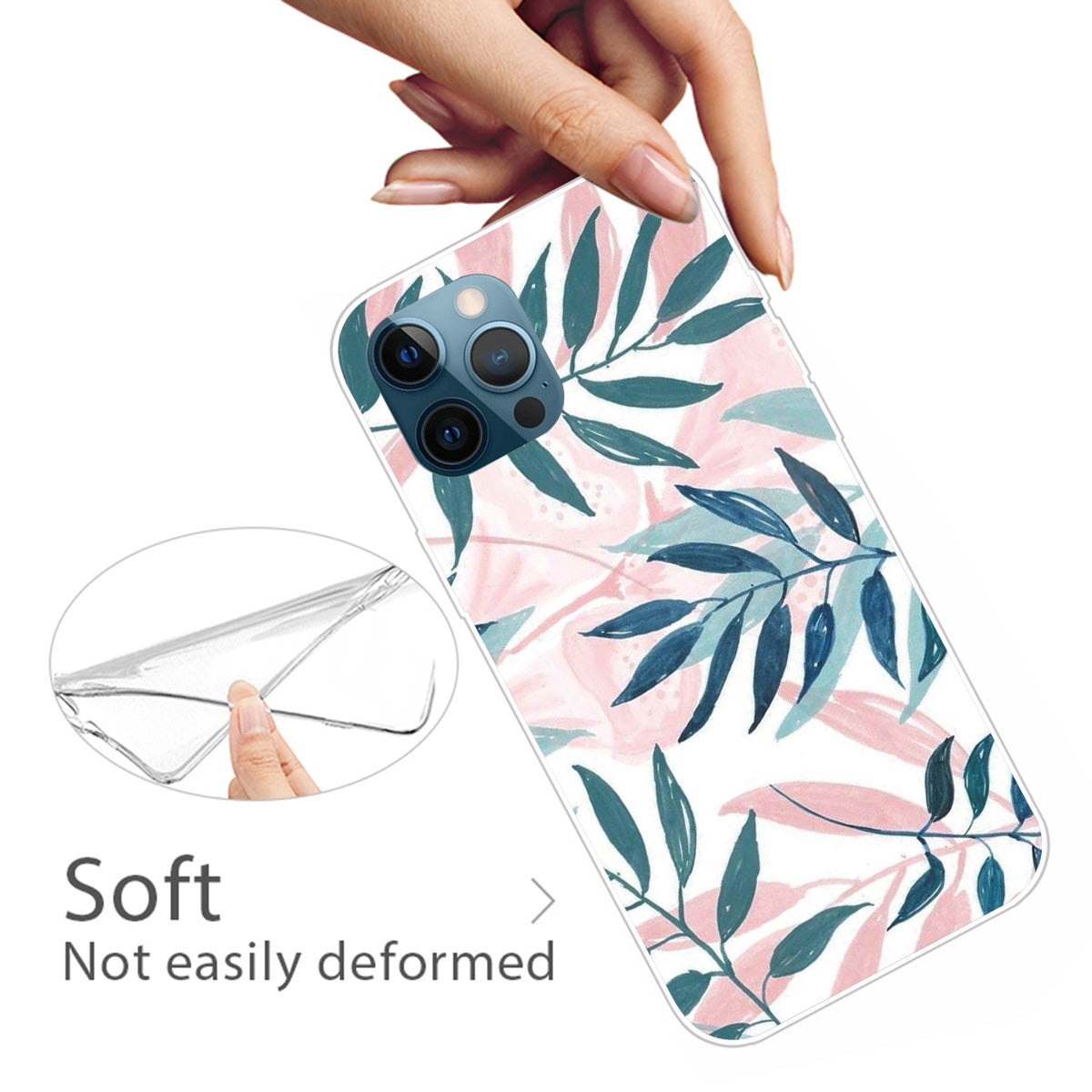 Super Fashion 3D Pattern Printing Soft TPU Case Lovely Back Shell for iPhone 13 Pro Max 6.7 inch