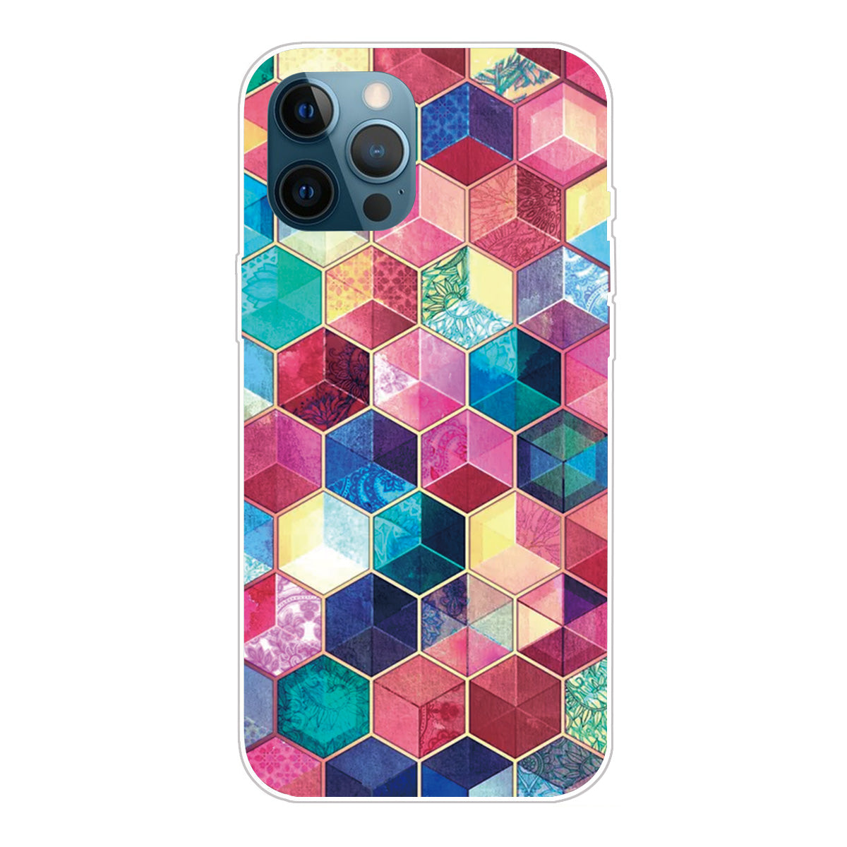 Super Fashion 3D Pattern Printing Soft TPU Case Lovely Back Shell for iPhone 13 Pro Max 6.7 inch
