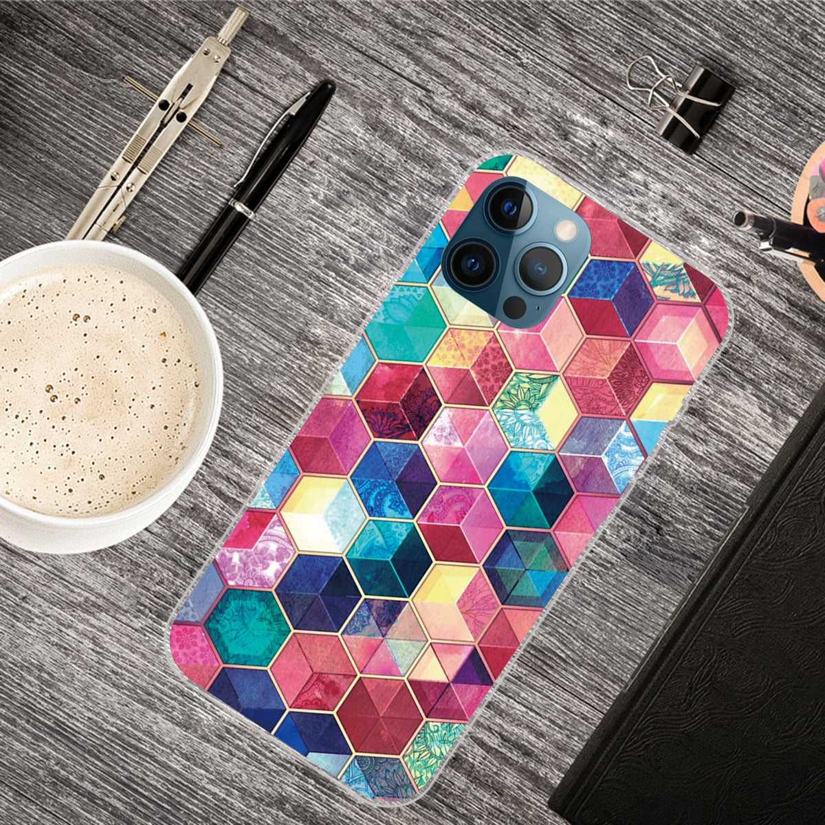 Super Fashion 3D Pattern Printing Soft TPU Case Lovely Back Shell for iPhone 13 Pro Max 6.7 inch