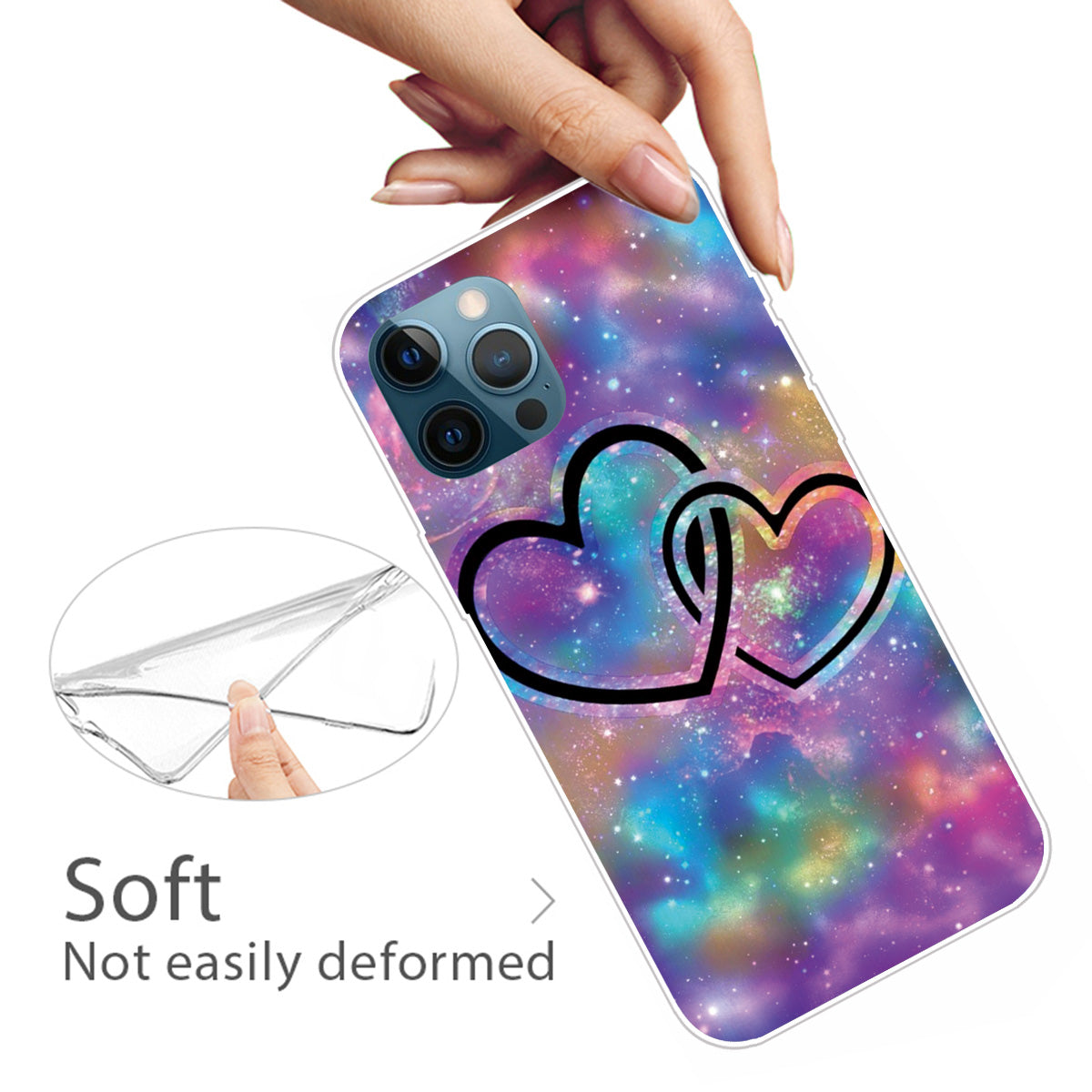 Super Fashion 3D Pattern Printing Soft TPU Case Lovely Back Shell for iPhone 13 Pro Max 6.7 inch