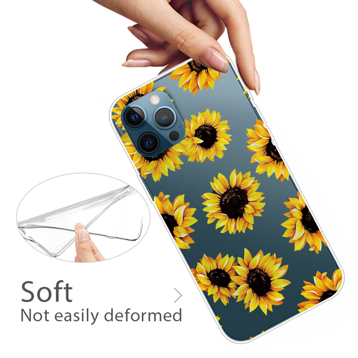 Super Fashion 3D Pattern Printing Soft TPU Case Lovely Back Shell for iPhone 13 Pro Max 6.7 inch