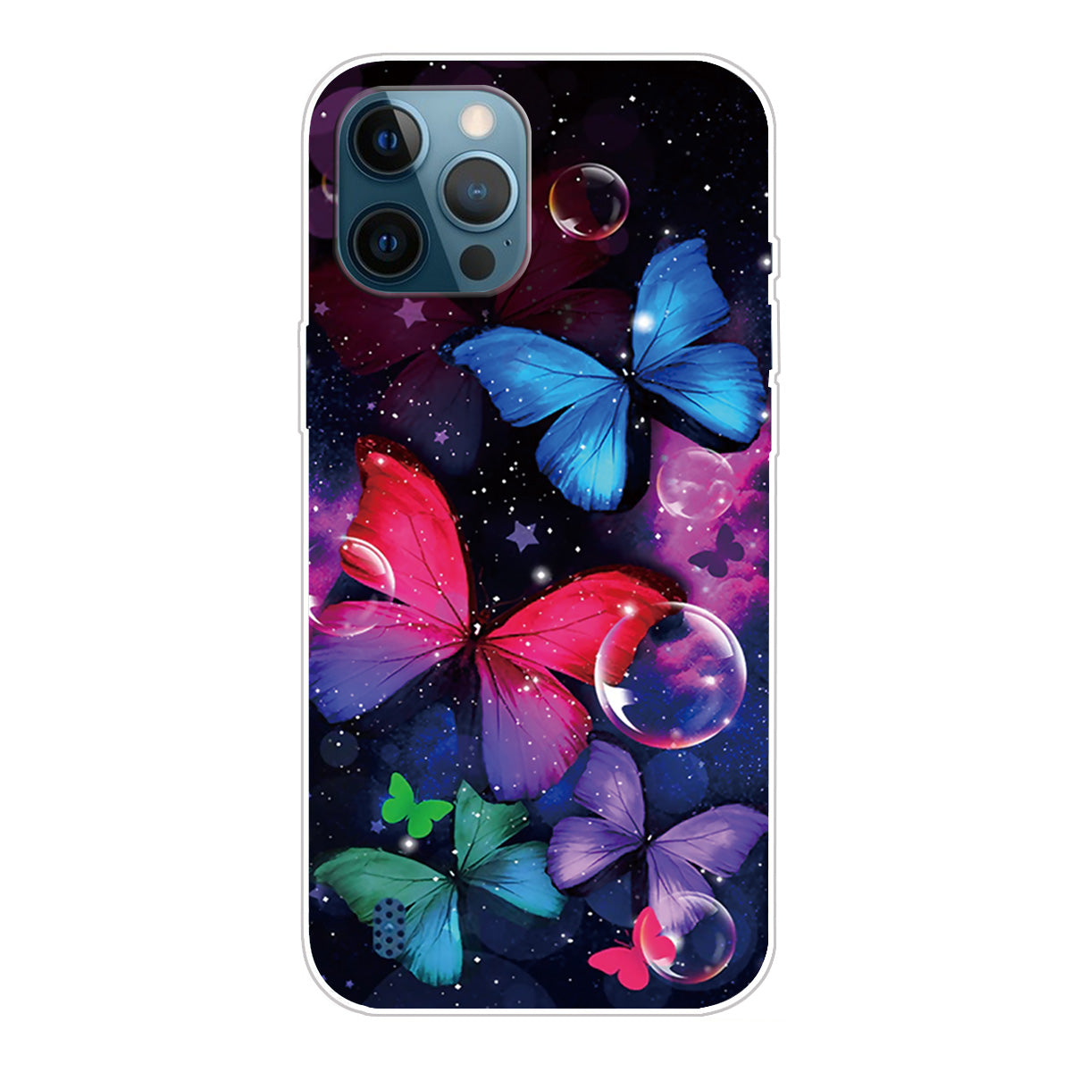 Pattern Printing IMD Workmanship TPU Back Case for iPhone 13 Pro 6.1-inch