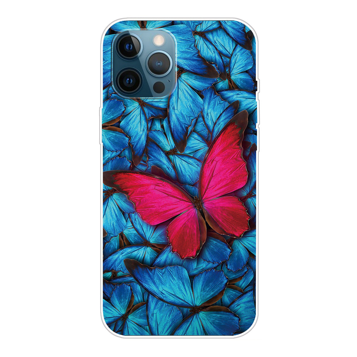 Pattern Printing IMD Workmanship TPU Back Case for iPhone 13 Pro 6.1-inch