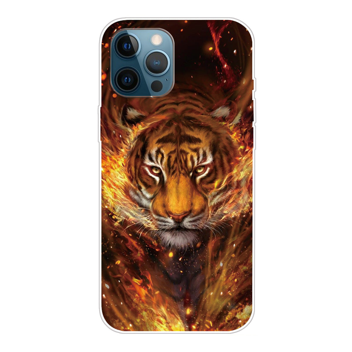 Pattern Printing IMD Workmanship TPU Back Case for iPhone 13 Pro 6.1-inch