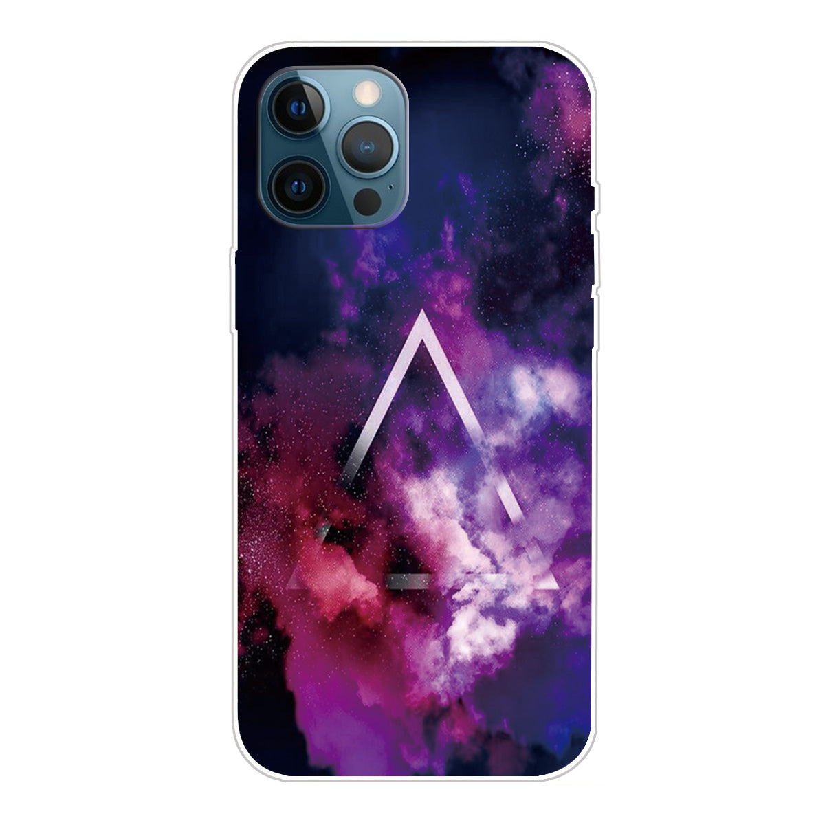 Pattern Printing IMD Workmanship TPU Back Case for iPhone 13 Pro 6.1-inch