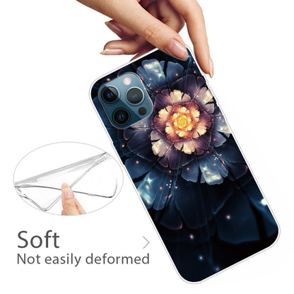 Pattern Printing IMD Workmanship TPU Back Case for iPhone 13 Pro 6.1-inch