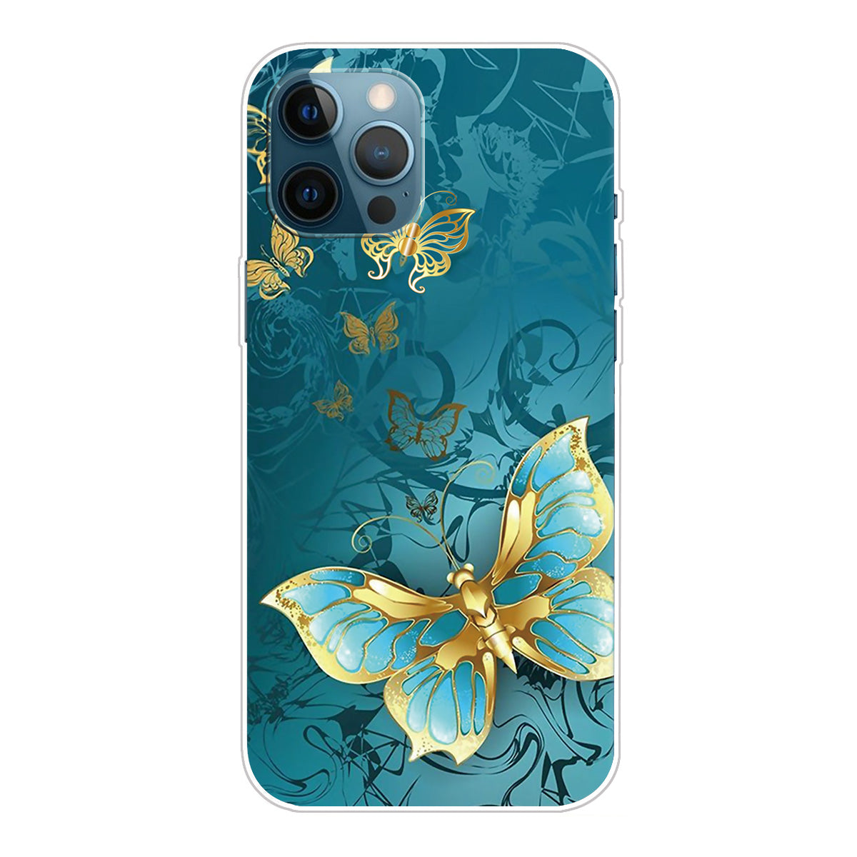 Pattern Printing IMD TPU Phone Cover Case for iPhone 13 Pro Max 6.7-inch