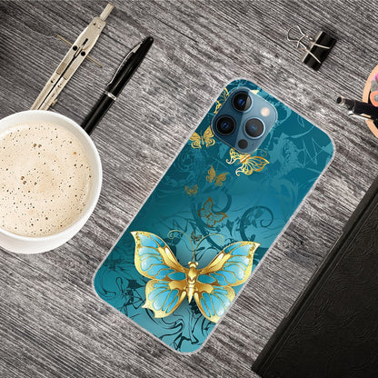 Pattern Printing IMD TPU Phone Cover Case for iPhone 13 Pro Max 6.7-inch
