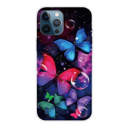 Pattern Printing IMD TPU Phone Cover Case for iPhone 13 Pro Max 6.7-inch
