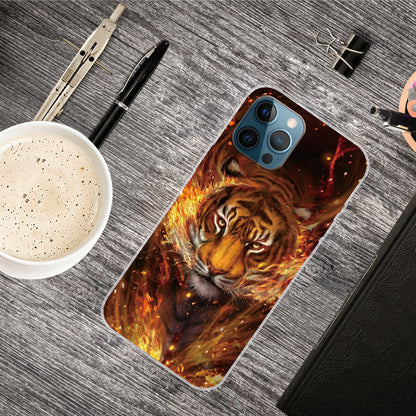 Pattern Printing IMD TPU Phone Cover Case for iPhone 13 Pro Max 6.7-inch