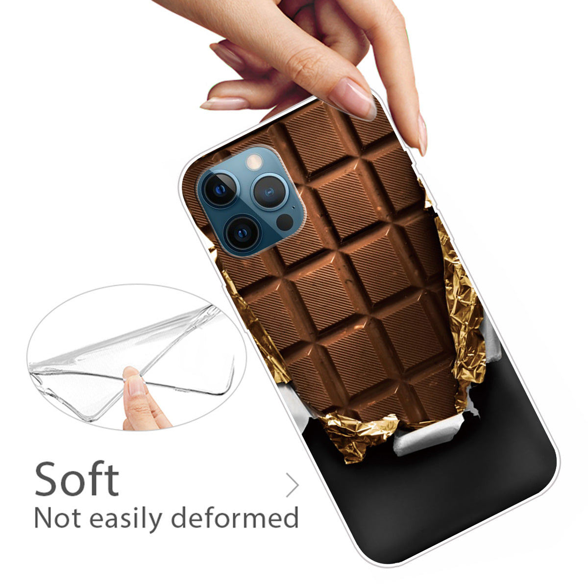 Pattern Printing IMD TPU Phone Cover Case for iPhone 13 Pro Max 6.7-inch