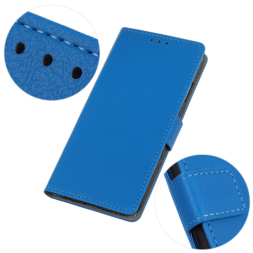 Anti-drop PU Leather Wallet Stand Design Case Protective Shell for iPhone 13 Pro 6.1 inch