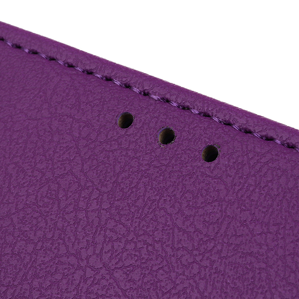 Anti-drop PU Leather Wallet Stand Design Case Protective Shell for iPhone 13 Pro 6.1 inch